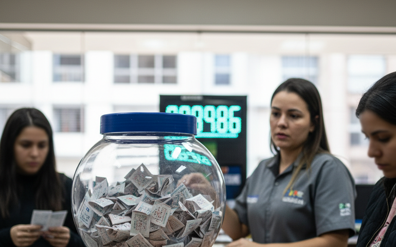 Sem ganhadores, prêmio da Mega-Sena acumula e chega a R$ 130 milhões; confira os números sorteados