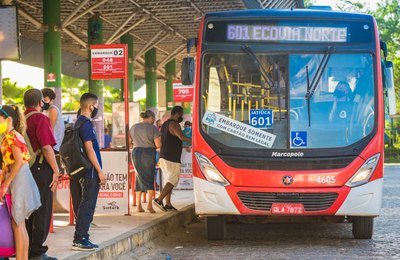 Prefeitura de Maceió reforça linhas de ônibus nos dias de aplicação do Enem