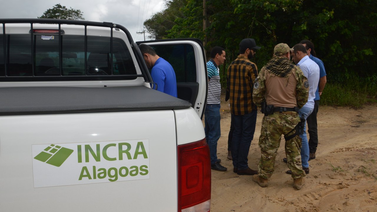 Com apoio da PF, Incra promove reordenamento fundiário e ocupacional de assentamento em Alagoas