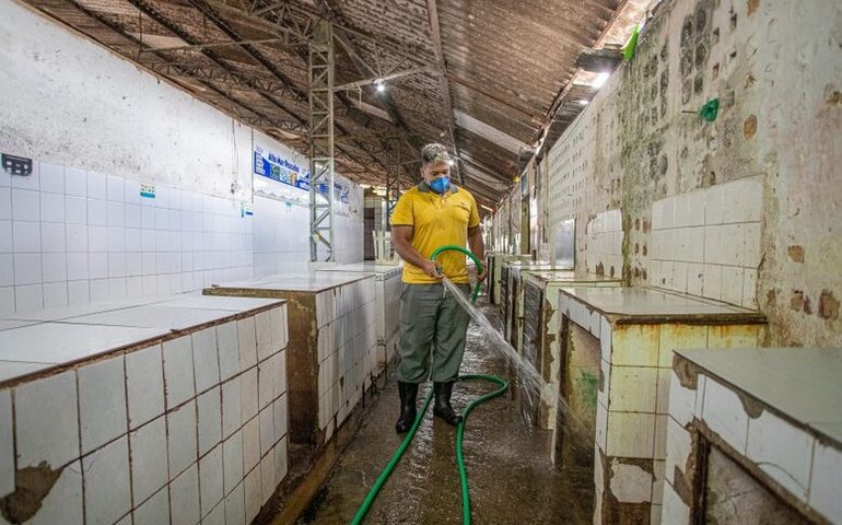 Mercado e feira do Tabuleiro recebem Mutirão de Limpeza