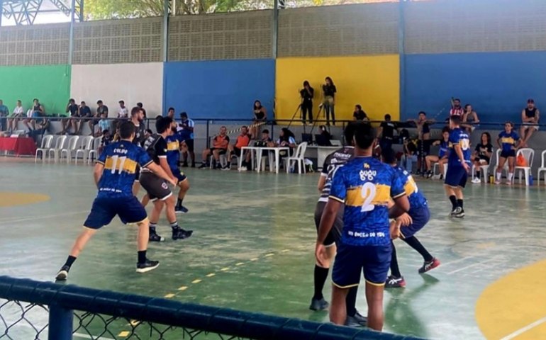 Cidade sediou II Encontro de Gerações e 1ª Taça Palmeira de Handebol com mais de 300 atletas