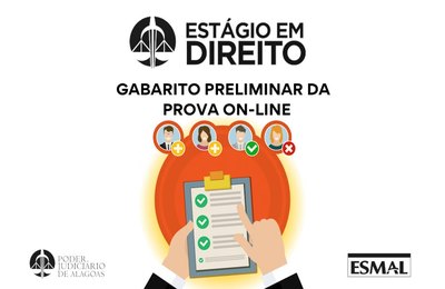 Estágio em Direito: prazo para recursos contra gabarito vai até 5 de maio