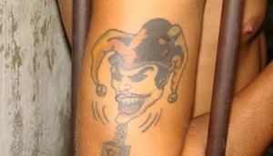 tatuagem-de-palhaco-22082023220711541 / Foto: Foto: Redes Sociais/ Reprodução