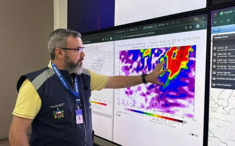 Alagoas entra em ‘estado de atenção’ para chuvas intensas e ventanias até sexta-feira