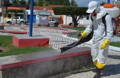 Olho d’Água do Casado realiza mais uma ação preventiva de higienização