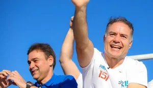 Renan Filho e Yale Fernandes formam a chapa do MDB ao Governo de Alagoas nas eleições de 2026. - Foto: Assessoria