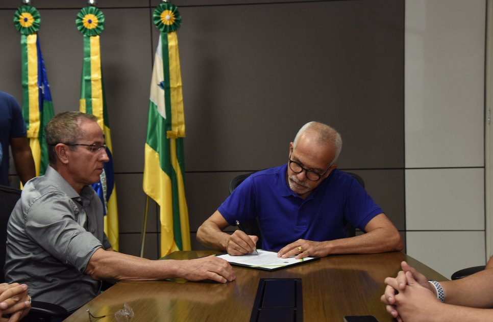 EDVALDO TRANSFERE CARGO NITINHO / Foto: Ana Lícia Menezes/PMA