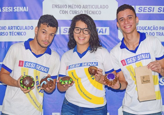 Alunos da Escola Sesi/Senai são finalistas nacionais do Prêmio Miniempresa 2018