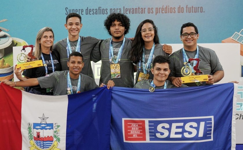 Equipes Sesi/Senai ficam entre melhores do maior festival de robótica do Brasil