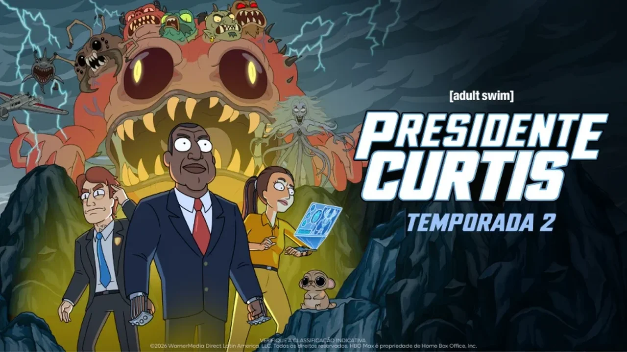 'Presidente Curtis' expande universo de Rick and Morty com sátira