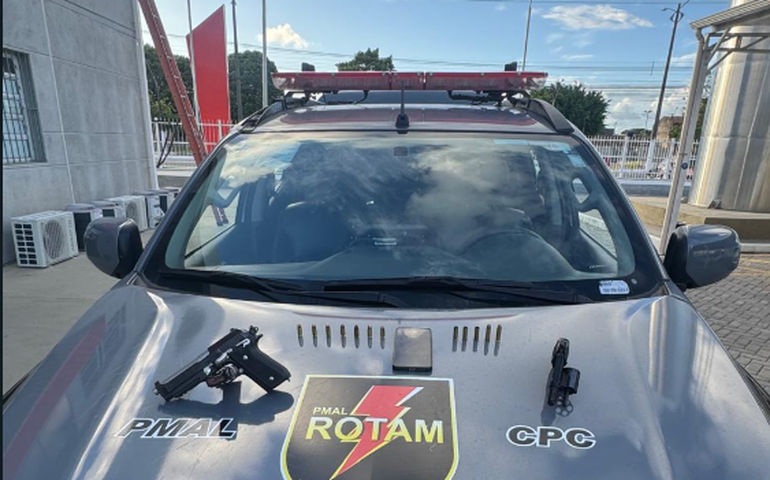 Operação integrada apreende duas armas de fogo na Chã de Bebedouro