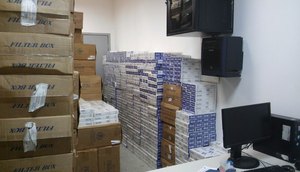 cigarros apreendidos