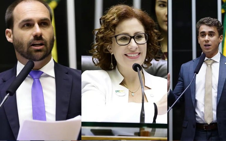 Conselho de Ética abre processos contra Nikolas, Eduardo Bolsonaro, Zambelli e mais 4 deputados