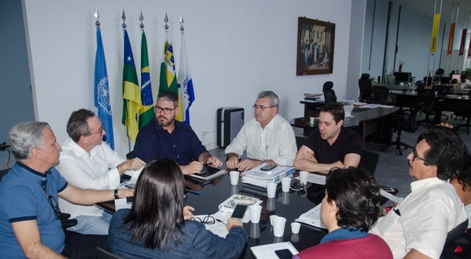 Reunião SES / Foto: Ascom/SES