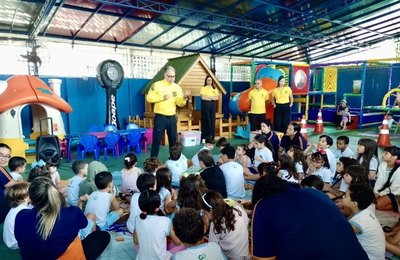 DMTT realiza ações educativas com diferentes públicos durante a semana