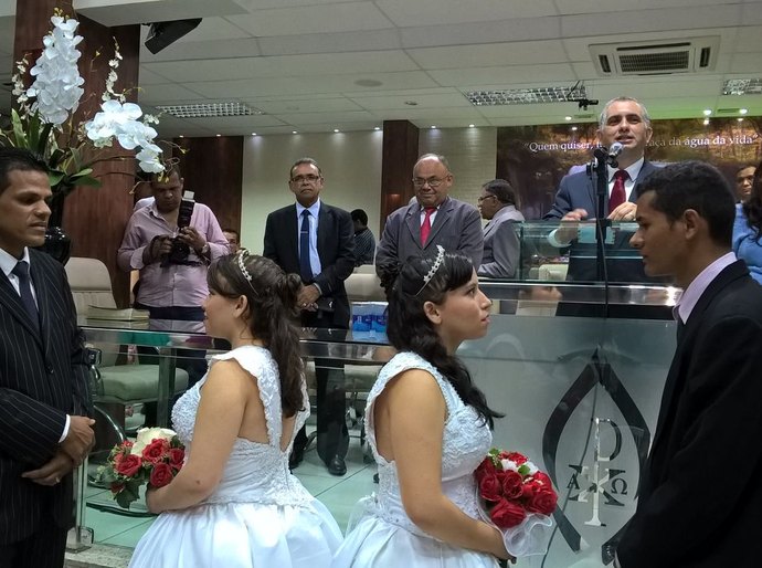 ﻿1.500 casais oficializaram união com apoio da Justiça Itinerante neste ano