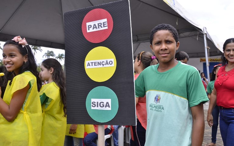 Semana Nacional do Trânsito é encerrada com várias atividades, em Palmeira