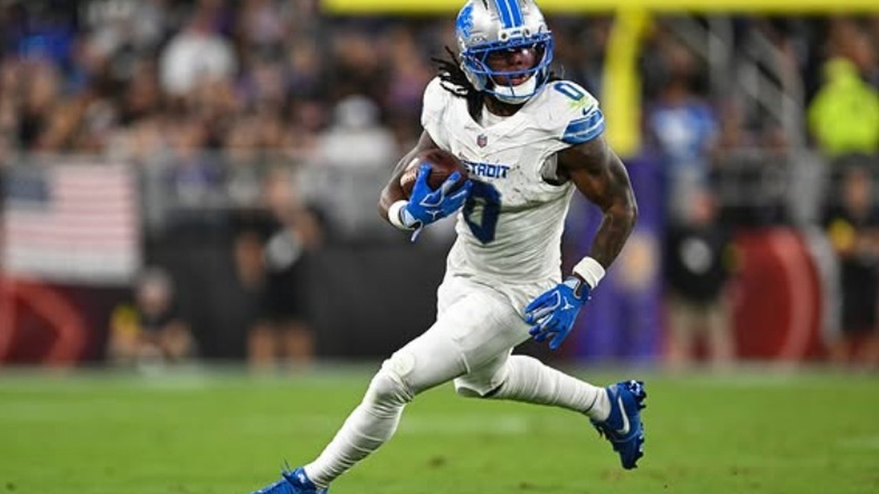 Jogador dos Lions quebra recorde que durou dois dias e vira corredor mais bem pago da história da NFL