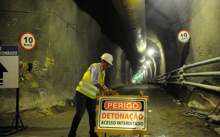 Assinado acordo para retomada das obras da estação do metrô da Gávea