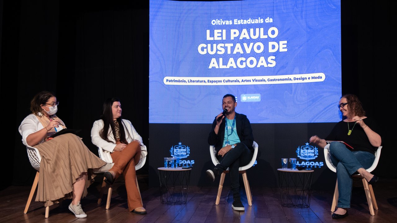 Secult e segmentos culturais debatem propostas para a Lei Paulo Gustavo em Alagoas