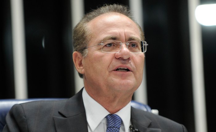 O presidente do Senado, Renan Calheiros (PMDB-AL) (Crédito: Divulgação)