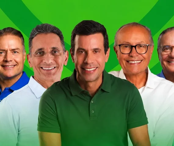 Dr. Márcio Henrique lança candidatura a deputado federal ao lado de Renan Filho, Renan Calheiros, Hugo e Dr. Wanderley