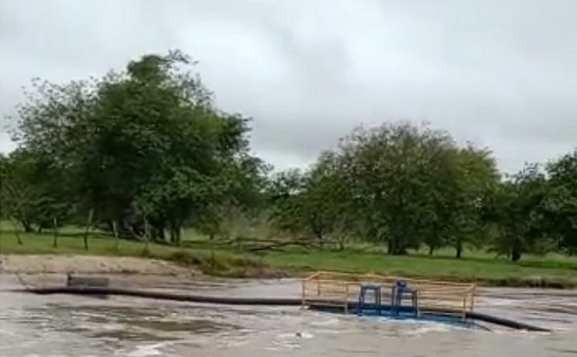 Chuvas prejudicam produção de água em Maribondo