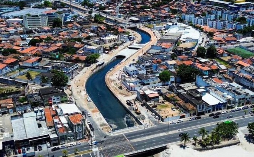 Urbanização do Salgadinho avança, enquanto saneamento e canalização são concluídos