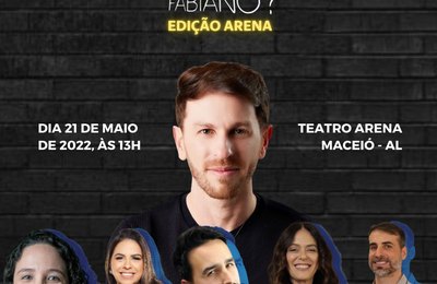 Podcast ‘Papo de Quê, Fabiano?’ cresce e ganha edição presencial com convidados nacionais