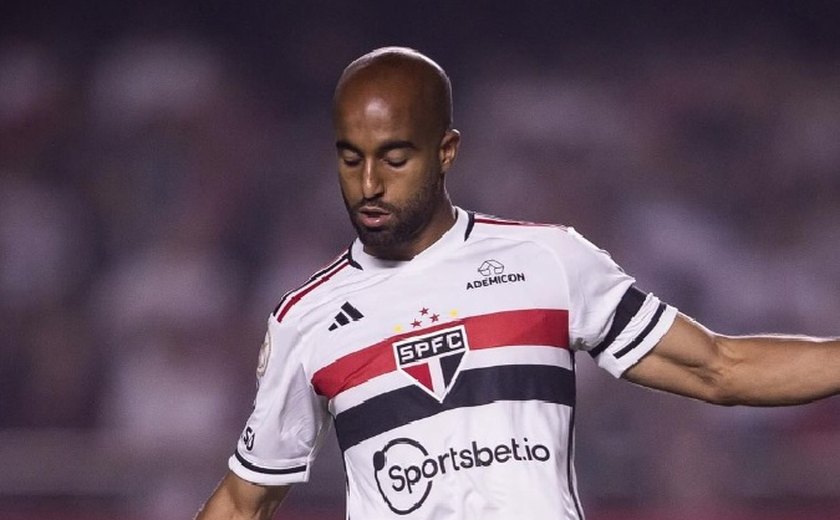 Lucas Moura sofre estiramento muscular e pode desfalcar o São Paulo por até um mês
