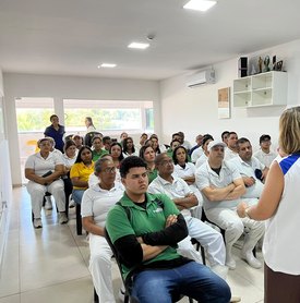 Vigilância Sanitária promove capacitação sobre boas práticas para supermercado