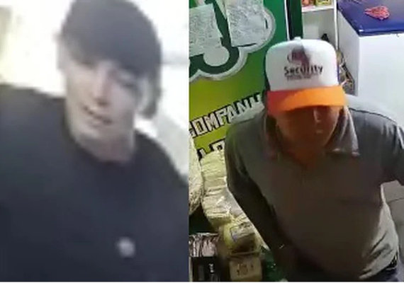 Câmera flagra assalto em padaria no Santos Dumont