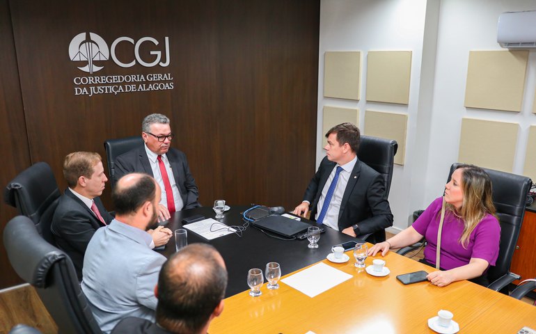 OAB discute demandas da advocacia alagoana na Corregedoria-Geral de Justiça