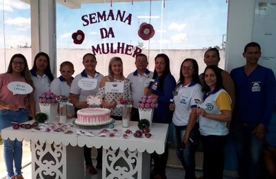Saúde de Olho D'Água Grande promove ações em comemoração ao Dia da Mulher 