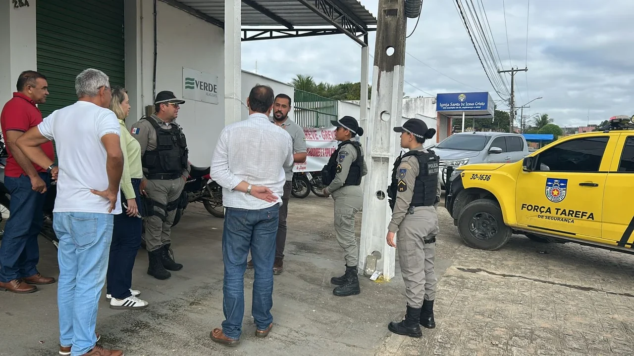 DENÚNCIA: Verde Alagoas usa força policial contra greve legítima