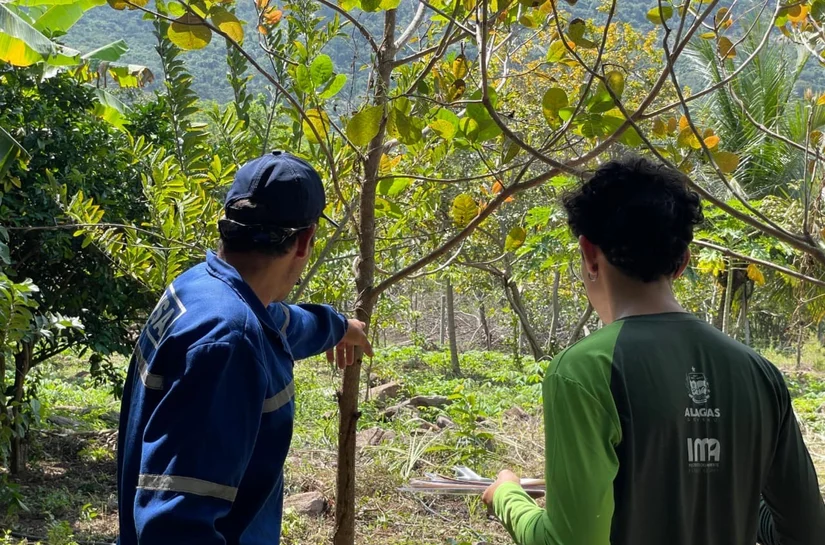 Agricultores beneficiados pelo Programa Estadual de Pagamento por Serviços Ambientais recebem vistorias do IMA
