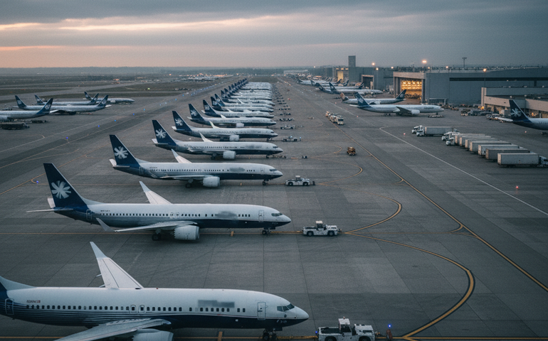 Boeing entrega 600 aeronaves em 2025, alta de 72,5% sobre 2024