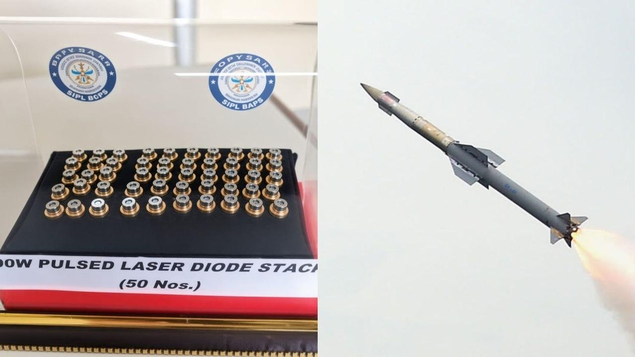 DRDO da Índia desenvolve conjuntos de diodos laser de 500 watts para armas mais inteligentes
