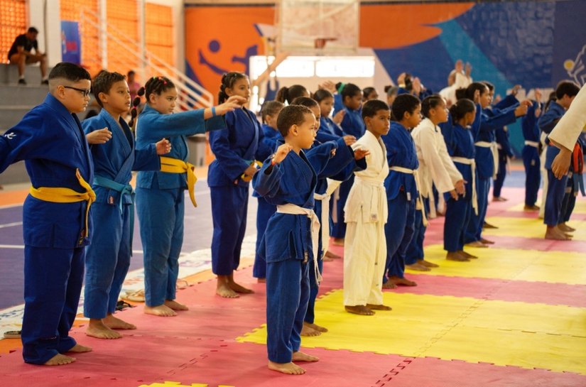 Festival de Judô Escolar reúne estudantes e incentiva formação cidadã