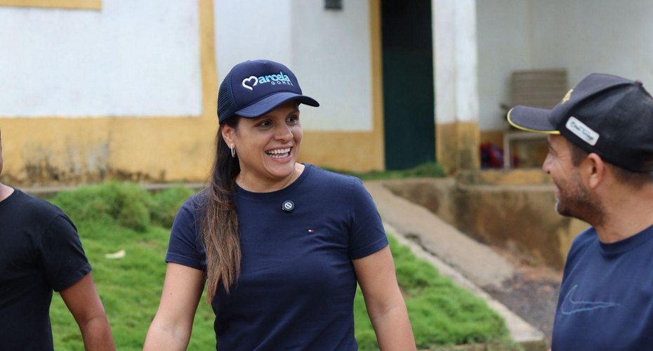 Prefeita Marcela Gomes tem 94% de aprovação de sua gestão em Novo Lino