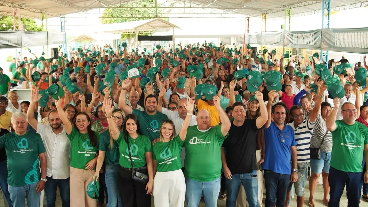 Instituto Dr. José Wanderley Neto beneficia mais de 1.200 pessoas em grande ação de saúde em Palmeira dos Índios