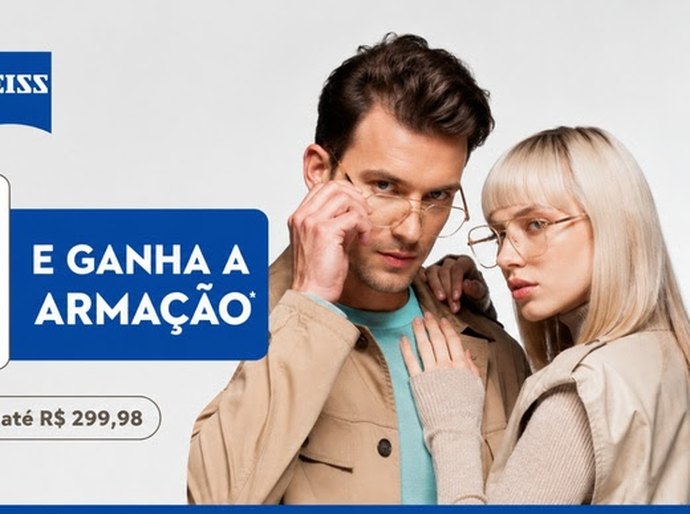 ZEISS e Óticas Chilli Beans se unem em promoção que dá armação na compra de lentes