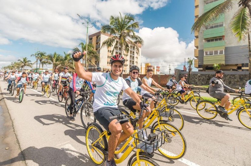 Dia do Meio Ambiente: Prefeito JHC participa de passeio ciclístico e destaca obra do Renasce Salgadinho