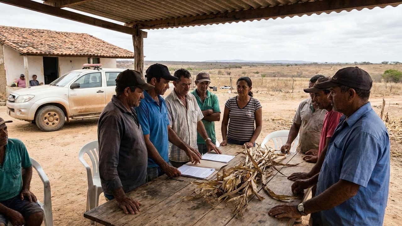 Tabela de condições para financiamentos de agricultores familiares