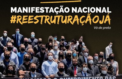 Policiais Federais realizam ato por valorização nesta quinta-feira 