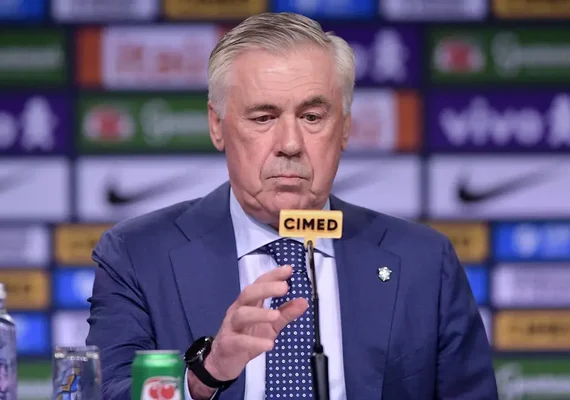 Ancelotti estreia no comando da Seleção Brasileira