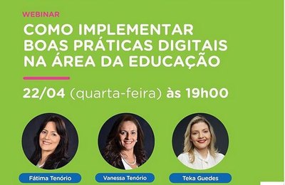Webinar fala com pais e gestores escolares sobre educação na quarentena
