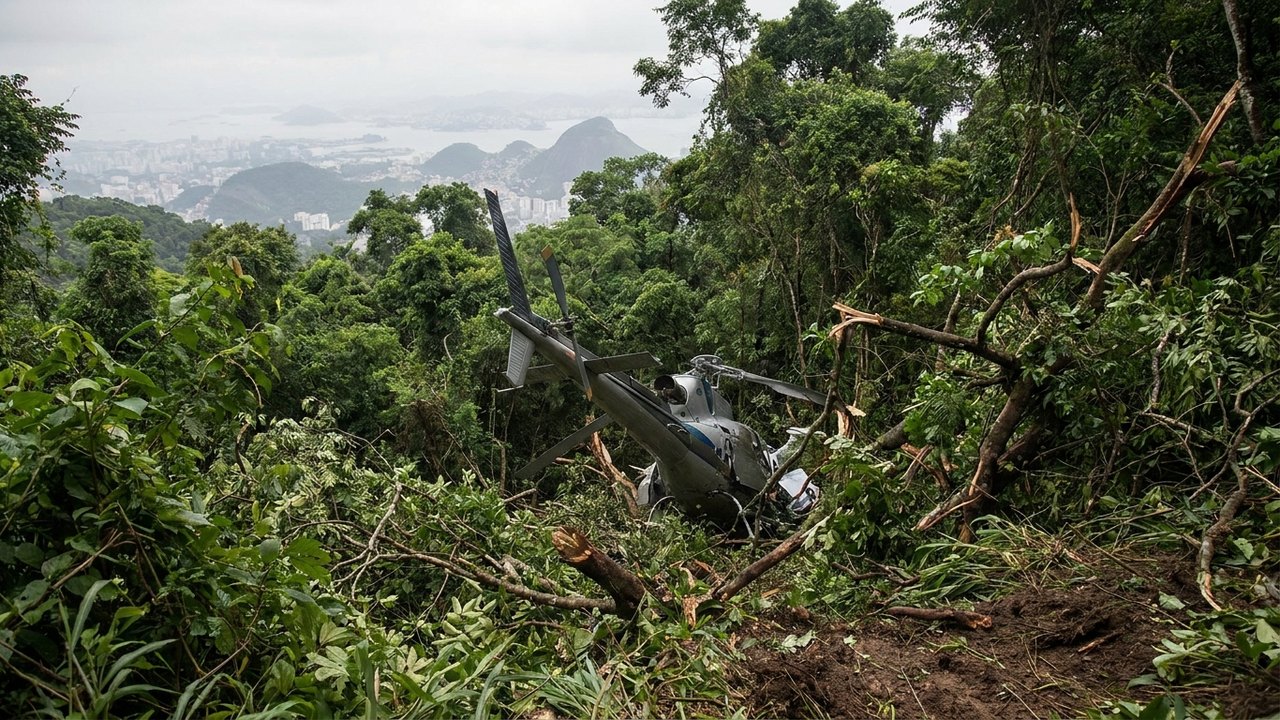Sequência de acidentes com helicópteros no Rio acende alerta sobre fiscalização e controle do espaço aéreo