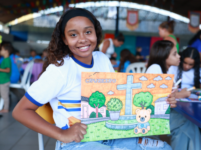 Estudantes de Campo Alegre participam do segundo dia das oficinas de Bobbie Goods
