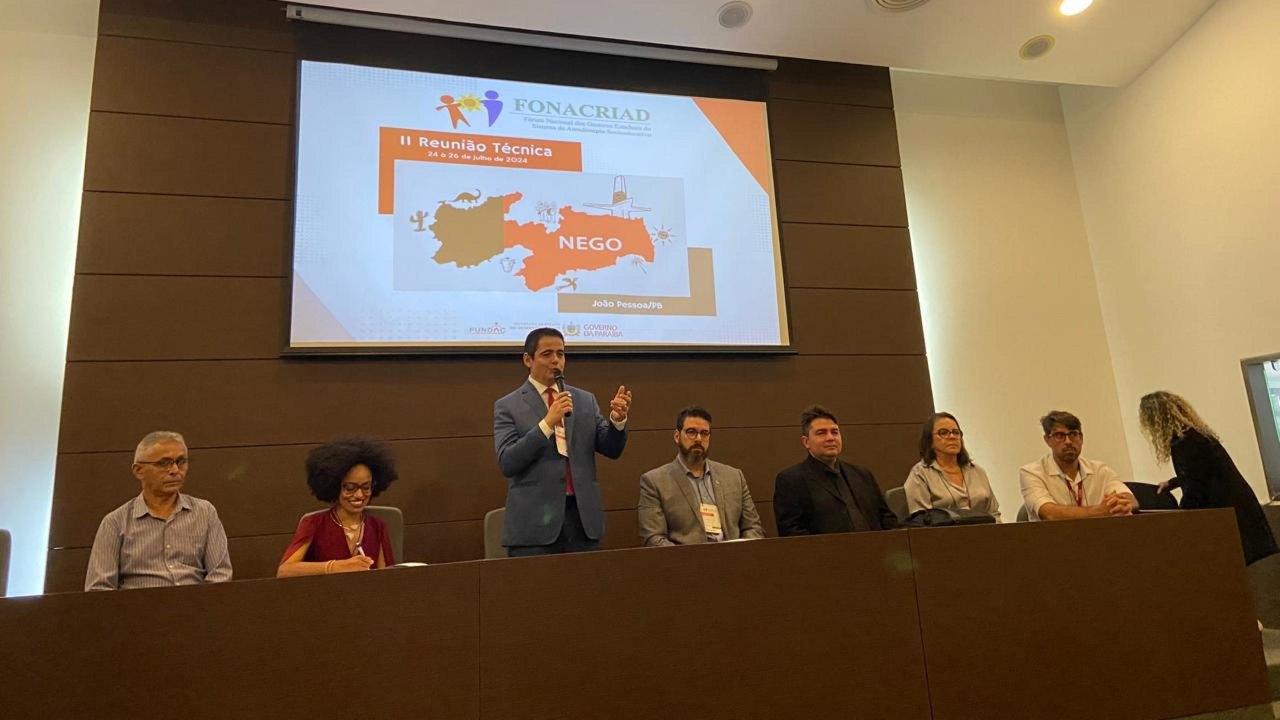 Secretaria de Prevenção à Violência discute gestão do sistema socioeducativo em Fórum Nacional na Paraíba